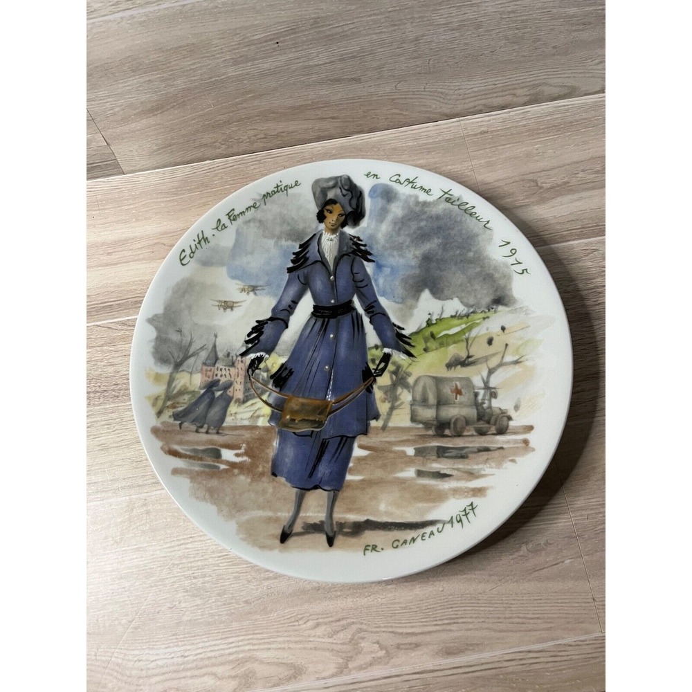 Limoges Women of the Century Edith the Practical Woman in Tailored Costume 1915